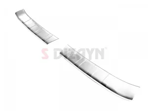 S-Dizayn Nissan Qashqai Krom Bagaj İç Eşiği 2 Prç. 2017-2021 A+ Kalite thumb 3