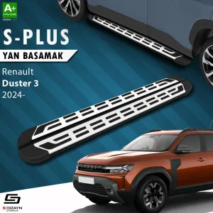 S-Dizayn Renault Duster 3 S-Plus Gri Yan Basamak 183 Cm 2024 Üzeri A+ Kalite thumb 1