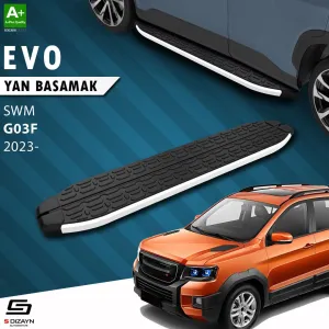 S-Dizayn SWM G03F Evo Aluminyum Yan Basamak 193 Cm 2023 Üzeri A+ Kalite thumb 1