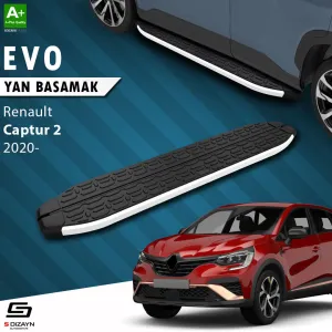 S-Dizayn Renault Captur 2 Evo Aluminyum Yan Basamak 183 Cm 2020 Üzeri A+ Kalite thumb 1