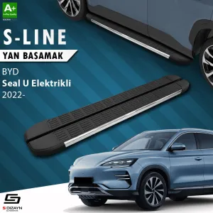 BYD Seal 2022-Günümüz (Seal) uyumlu U Elektrikli S-Line Krom Yan Basamak 193 Cm 2022 Üzeri A+ Kalite modelleri DRS Tuning'de. Kaliteli malzeme, hızlı kargo ve