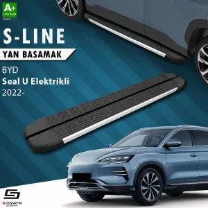 BYD Seal 2022-Günümüz (Seal) uyumlu U Elektrikli S-Line Aluminyum Yan Basamak 193 Cm 2022 Üzeri A+ Kalite modelleri DRS Tuning'de. Kaliteli malzeme, hızlı
