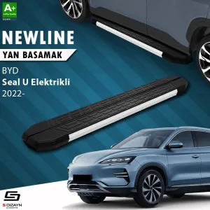 BYD Seal 2022-Günümüz (Seal) uyumlu U Elektrikli NewLine Aluminyum Yan Basamak 193 Cm 2022 Üzeri A+ Kalite modelleri DRS Tuning'de. Kaliteli malzeme, hızlı