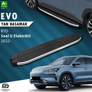 BYD Seal 2022-Günümüz (Seal) uyumlu U Elektrikli Evo Krom Yan Basamak 193 Cm 2022 Üzeri A+ Kalite modelleri DRS Tuning'de. Kaliteli malzeme, hızlı kargo ve