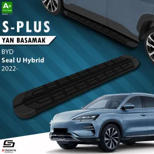 BYD Seal 2022-Günümüz (Seal) uyumlu U Hybrid S-Plus Siyah Yan Basamak 193 Cm 2022 Üzeri A+ Kalite modelleri DRS Tuning'de. Kaliteli malzeme, hızlı kargo ve