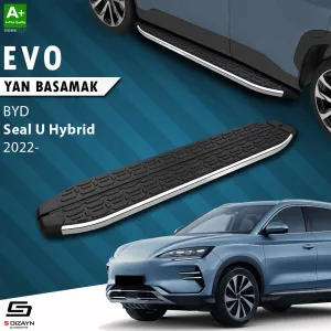 BYD Seal 2022-Günümüz (Seal) uyumlu U Hybrid Evo Krom Yan Basamak 193 Cm 2022 Üzeri A+ Kalite modelleri DRS Tuning'de. Kaliteli malzeme, hızlı kargo ve güvenli