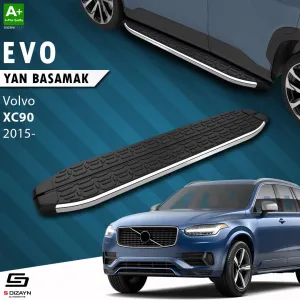 Volvo XC90 2015-Günümüz (B) uyumlu 2 Evo Krom Yan Basamak 193 Cm 2015 Üzeri modelleri DRS Tuning'de. Kaliteli malzeme, hızlı kargo ve güvenli alışverişle hemen