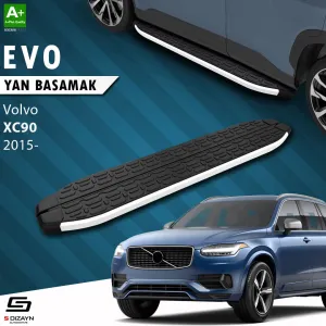 Volvo XC90 2015-Günümüz (B) uyumlu 2 Evo Aluminyum Yan Basamak 193 Cm 2015 Üzeri modelleri DRS Tuning'de. Kaliteli malzeme, hızlı kargo ve güvenli alışverişle