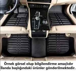 Tesla Y Uyumlu 2022 Sonrası 5D Havuzlu Karbon Dizayn Paspas Seti thumb 2