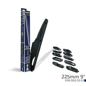225Mm 9\'\' 10 Aparatli Arka Si̇lecek Süpürgesi̇