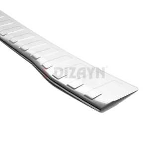 S-Dizayn Ford Tourneo Custom Krom Arka Tampon Eşiği 2023 Üzeri A+ Kalite thumb 4