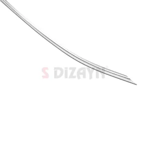 S-Dizayn VW Tiguan 3 Krom Ön Tampon Alt Çıtası 2024 Üzeri A+ Kalite thumb 4