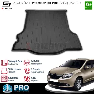 Renault Symbol 2013-2020 uyumlu 3D Pro Bagaj Havuzu 2013 Üzeri A+ Kalite modelleri DRS Tuning'de. Kaliteli malzeme, hızlı kargo ve güvenli alışverişle hemen