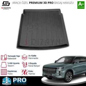 S-Dizayn Jaecoo J7 4x2 3D Pro Bagaj Havuzu 2024 Üzeri A+ Kalite thumb 1