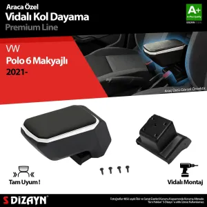 s-dizayn uyumlu VW Polo 6 Makyajlı Kol Dayama Kolçak ABS Vidalı Gri 2021 Üzeri A+ Kalite modelleri DRS Tuning'de. Kaliteli malzeme, hızlı kargo ve güvenli