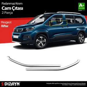 s-dizayn uyumlu Peugeot Rifter Krom Cam Çıtası 2 Prç. 2019 Üzeri A+ Kalite modelleri DRS Tuning'de. Kaliteli malzeme, hızlı kargo ve güvenli alışverişle hemen