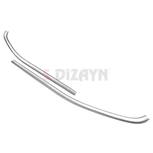 S-Dizayn Peugeot Rifter Krom Cam Çıtası 2 Prç. 2019 Üzeri A+ Kalite thumb 4