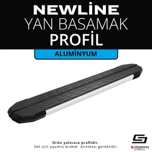 Newline Aluminyum Yan Basamak Profil 183 Cm Etekli 36Lık
