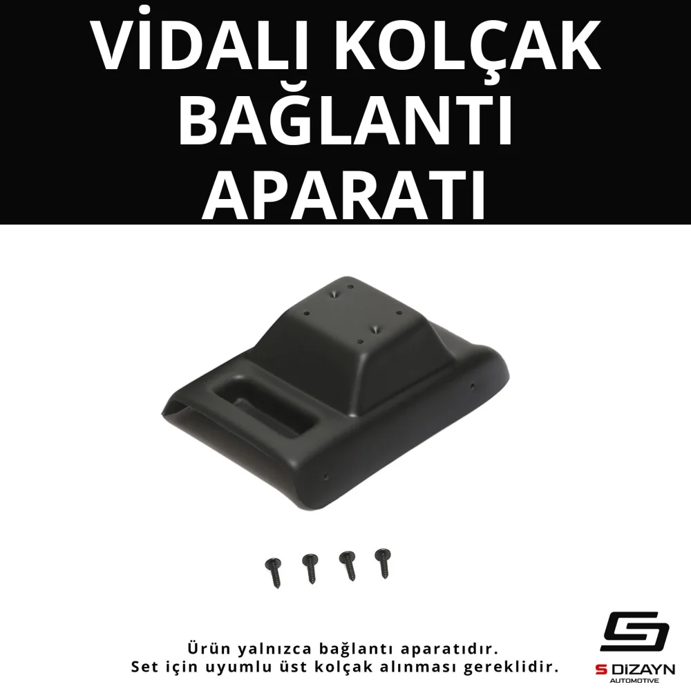 pel Mokka ABS Vidalı Kol Dayama Kolçak Alt Adaptör 2016-2019 A+Kalite