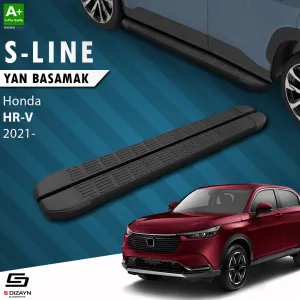 Honda HR-V 2021-Günümüz (RV) uyumlu 3 S-Line Siyah Yan Basamak 173 Cm 2021 Üzeri modelleri DRS Tuning'de. Kaliteli malzeme, hızlı kargo ve güvenli alışverişle