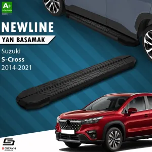 Suzuki SX4 2013-2021 uyumlu 2 S-Cross NewLine Siyah Yan Basamak 173 Cm 2014-2021 A+ Kalite modelleri DRS Tuning'de. Kaliteli malzeme, hızlı kargo ve güvenli