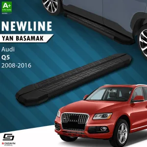 Audi Q5 2008-2017 (8R) uyumlu NewLine Siyah Yan Basamak 183 Cm 2008-2016 A+ Kalite modelleri DRS Tuning'de. Kaliteli malzeme, hızlı kargo ve güvenli