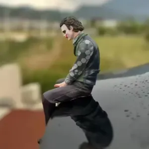 Yeni Joker anime oturan araba dekorasyon süsü modeli  / ICSE25 thumb 5