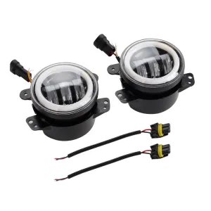 Space Offroad sis lambası 4 inç 30w angelli set / LASS323-1 thumb 2