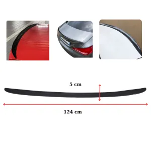 oto uzay uyumlu Universal Bagaj spoyleri 124 cm / DASPY72 modelleri DRS Tuning'de. Kaliteli malzeme, hızlı kargo ve güvenli alışverişle hemen inceleyin.