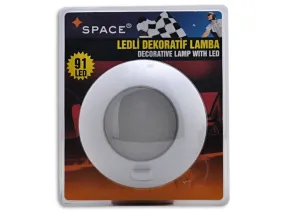 oto uzay uyumlu Space Ledli Dekoratif Tavan Lambası (91Led) Yuvarlak 24V / LAAK122-1-24 modelleri DRS Tuning'de. Kaliteli malzeme, hızlı kargo ve güvenli