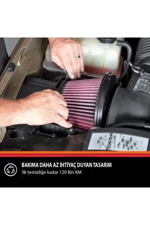 Mercedes B 2018 - 2020 Kn-33-3132 Yıkanabilir Hava Filtresi thumb 2