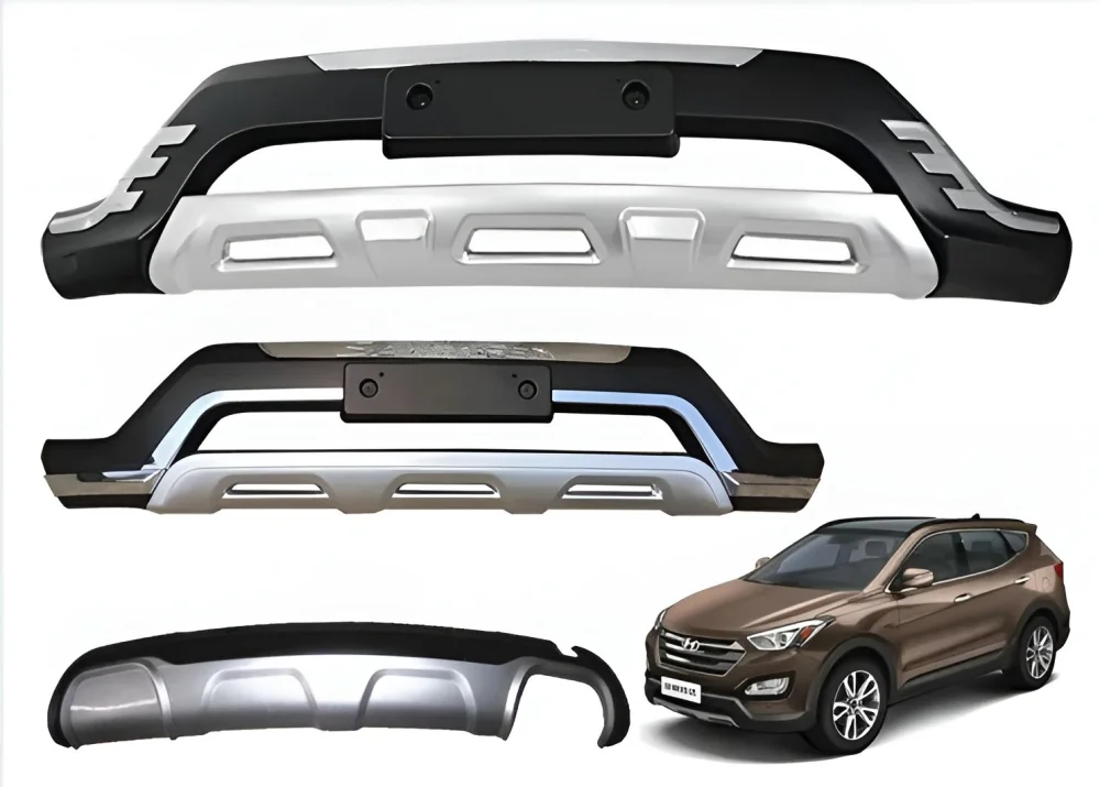 Hyundai İX45 2010-2018 Uyumlu Ön Arka Koruma Difüzör (ithal)