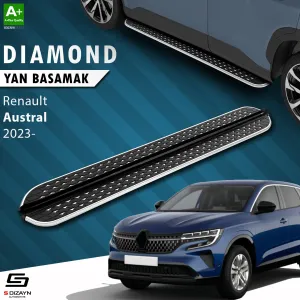 S-Dizayn Renault Austral Diamond Krom Yan Basamak 183 Cm 2023 Üzeri thumb 1