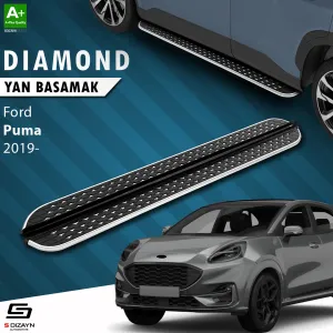 S-Dizayn Ford Puma Diamond Krom Yan Basamak 173 Cm 2019 Üzeri thumb 1