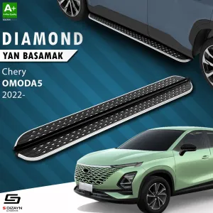 S-Dizayn Chery Omoda5 Diamond Krom Yan Basamak 183 Cm 2022 Üzeri thumb 1