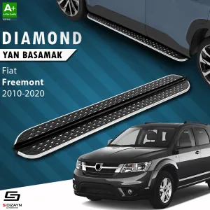 S-Dizayn Fiat Freemont Diamond Krom Yan Basamak 183 Cm 2010-2020 thumb 1