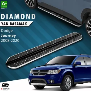Dodge Journey 2008-2020 (JC) uyumlu Diamond Krom Yan Basamak 183 Cm 2008-2020 modelleri DRS Tuning'de. Kaliteli malzeme, hızlı kargo ve güvenli alışverişle