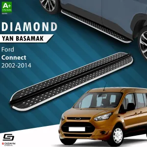 S-Dizayn Ford Connect Diamond Krom Yan Basamak 183 Cm 2002-2014 thumb 1