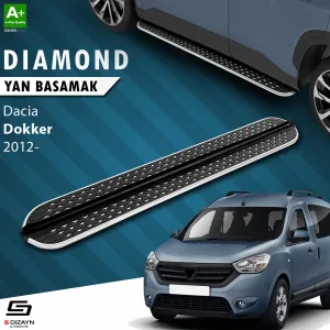 Dacia Dokker 2012-2024 (K67) uyumlu Diamond Krom Yan Basamak 203 Cm 2012 Üzeri modelleri DRS Tuning'de. Kaliteli malzeme, hızlı kargo ve güvenli alışverişle