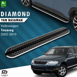 S-Dizayn VW Touareg Diamond Krom Yan Basamak 193 Cm 2002-2010 thumb 1