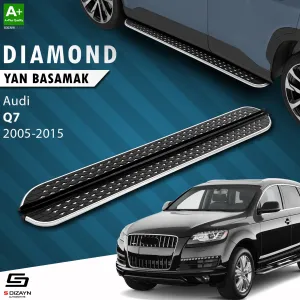 Audi Q7 2005-2015 (4L) uyumlu Diamond Krom Yan Basamak 213 Cm 2005-2015 modelleri DRS Tuning'de. Kaliteli malzeme, hızlı kargo ve güvenli alışverişle hemen