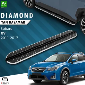 S-Dizayn Subaru XV Diamond Krom Yan Basamak 173 Cm 2011-2017 thumb 1