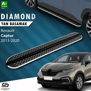 Renault Captur 2013-2019 uyumlu Diamond Krom Yan Basamak 173 Cm 2013-2020 modelleri DRS Tuning'de. Kaliteli malzeme, hızlı kargo ve güvenli alışverişle hemen