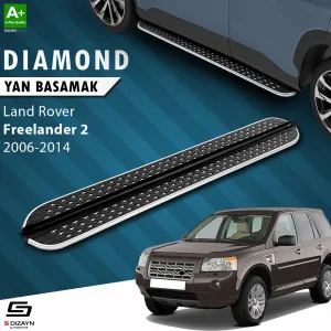 S-Dizayn Land Rover Freelander 2 Diamond Krom Yan Basamak 173 Cm 2006-2014 thumb 1