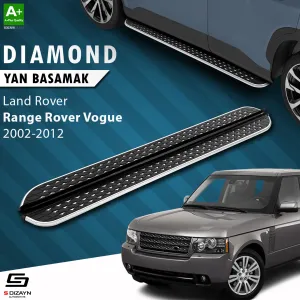 S-Dizayn Land Rover Range Rover Vogue 2 Diamond Krom Yan Basamak 183 Cm 2002-2012 thumb 1