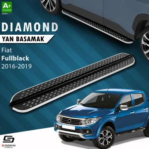 S-Dizayn Fiat Fullback Diamond Krom Yan Basamak 193 Cm 2016-2019 thumb 1