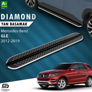 S-Dizayn Mercedes GLE W166 Diamond Krom Yan Basamak 193 Cm 2012-2019 thumb 1