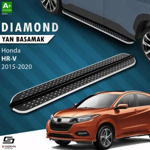 Honda HR-V 2014-2021 (RU) uyumlu 2 Diamond Krom Yan Basamak 173 Cm 2015-2020 modelleri DRS Tuning'de. Kaliteli malzeme, hızlı kargo ve güvenli alışverişle