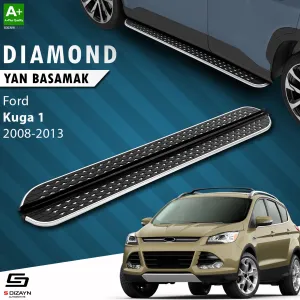 Ford Kuga 2008-2013 (C394) uyumlu 1 Diamond Krom Yan Basamak 183 Cm 2008-2012 modelleri DRS Tuning'de. Kaliteli malzeme, hızlı kargo ve güvenli alışverişle