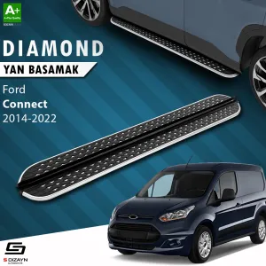 S-Dizayn Ford Connect 2 Diamond Krom Yan Basamak 183 Cm 2014-2023 thumb 1